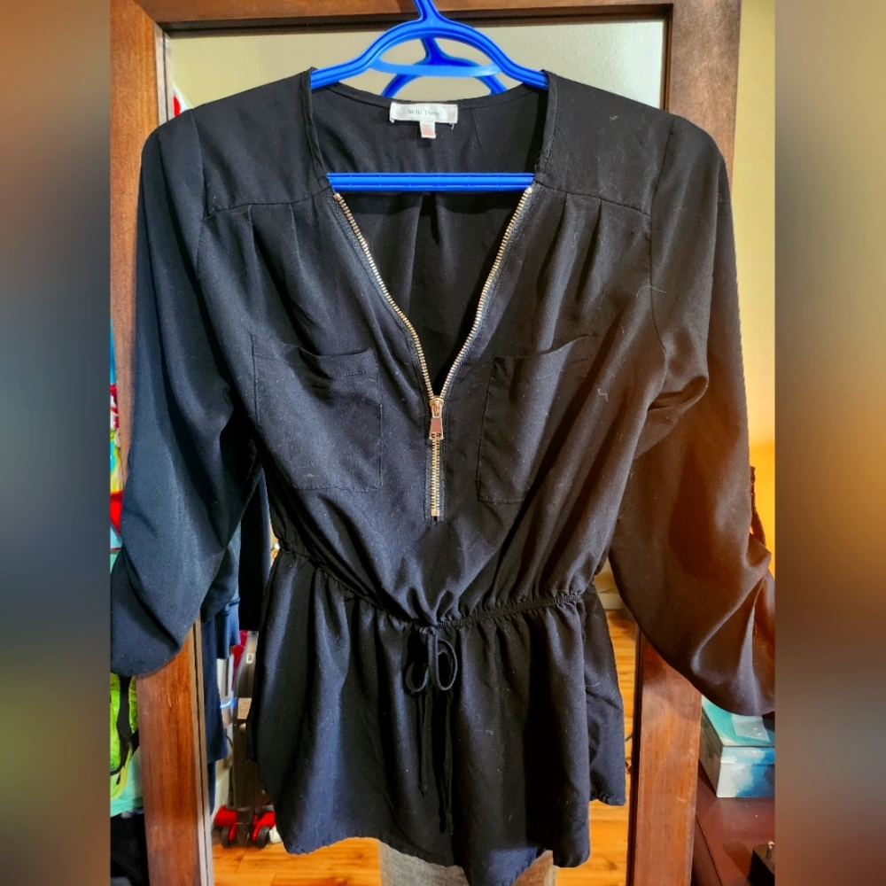 Stella Tweed blouse